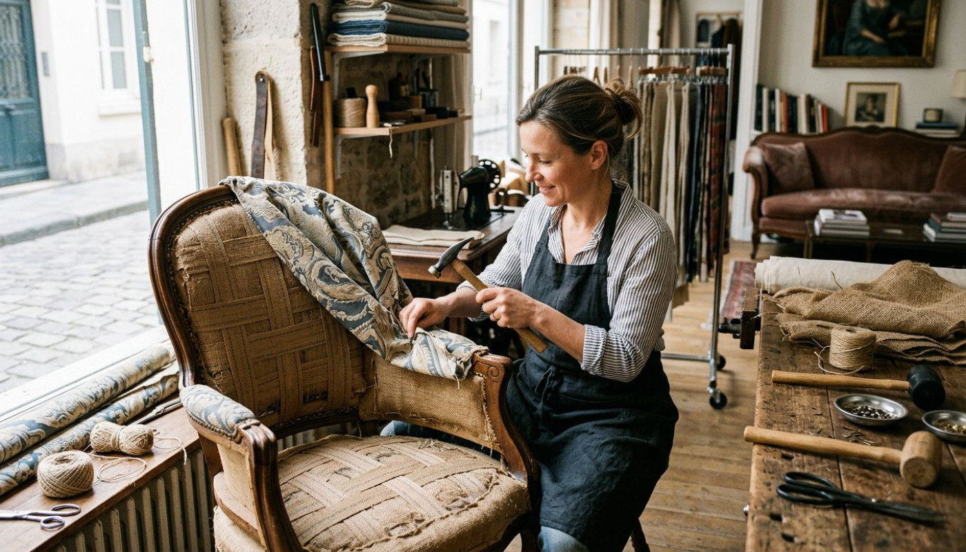 Les techniques traditionnelles de tapissier pour un intérieur élégant